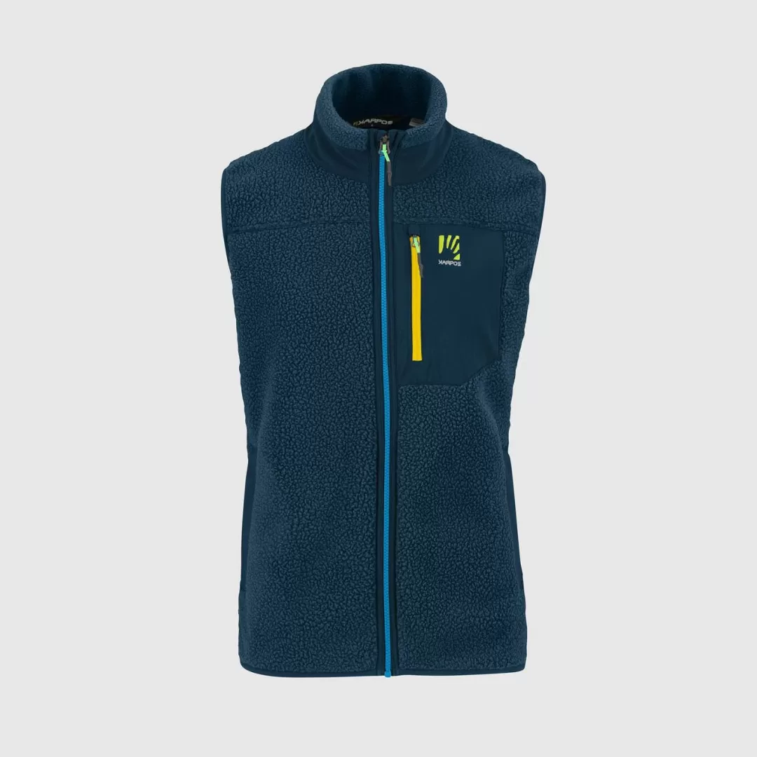 Karpos Winter | Ski Mountaineering | Mountaineering | Jackets & Vests | Fleeces | 80'S FLEECE VEST MIDNIGHT