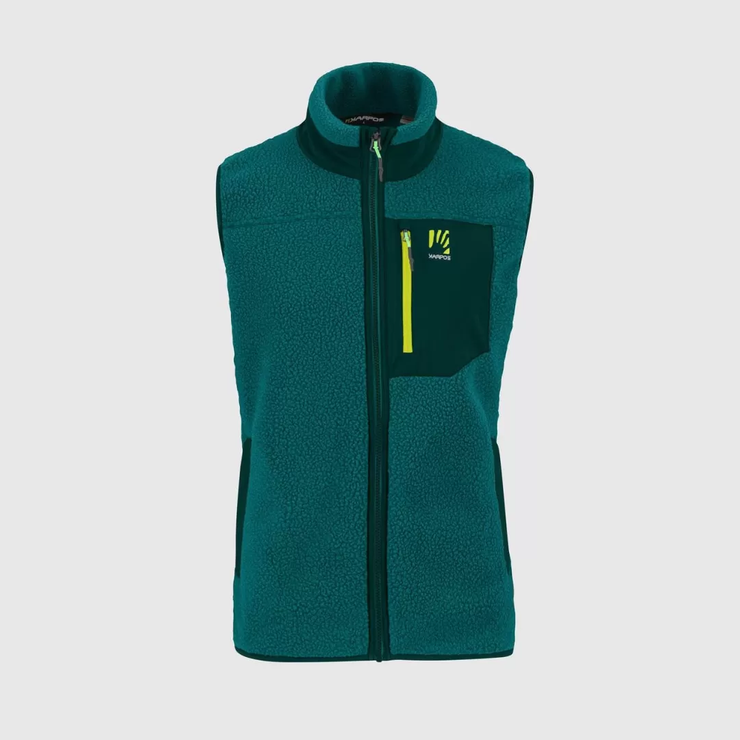 Karpos Winter | Ski Mountaineering | Mountaineering | Jackets & Vests | Fleeces | 80'S FLEECE VEST BALSAM/FOREST