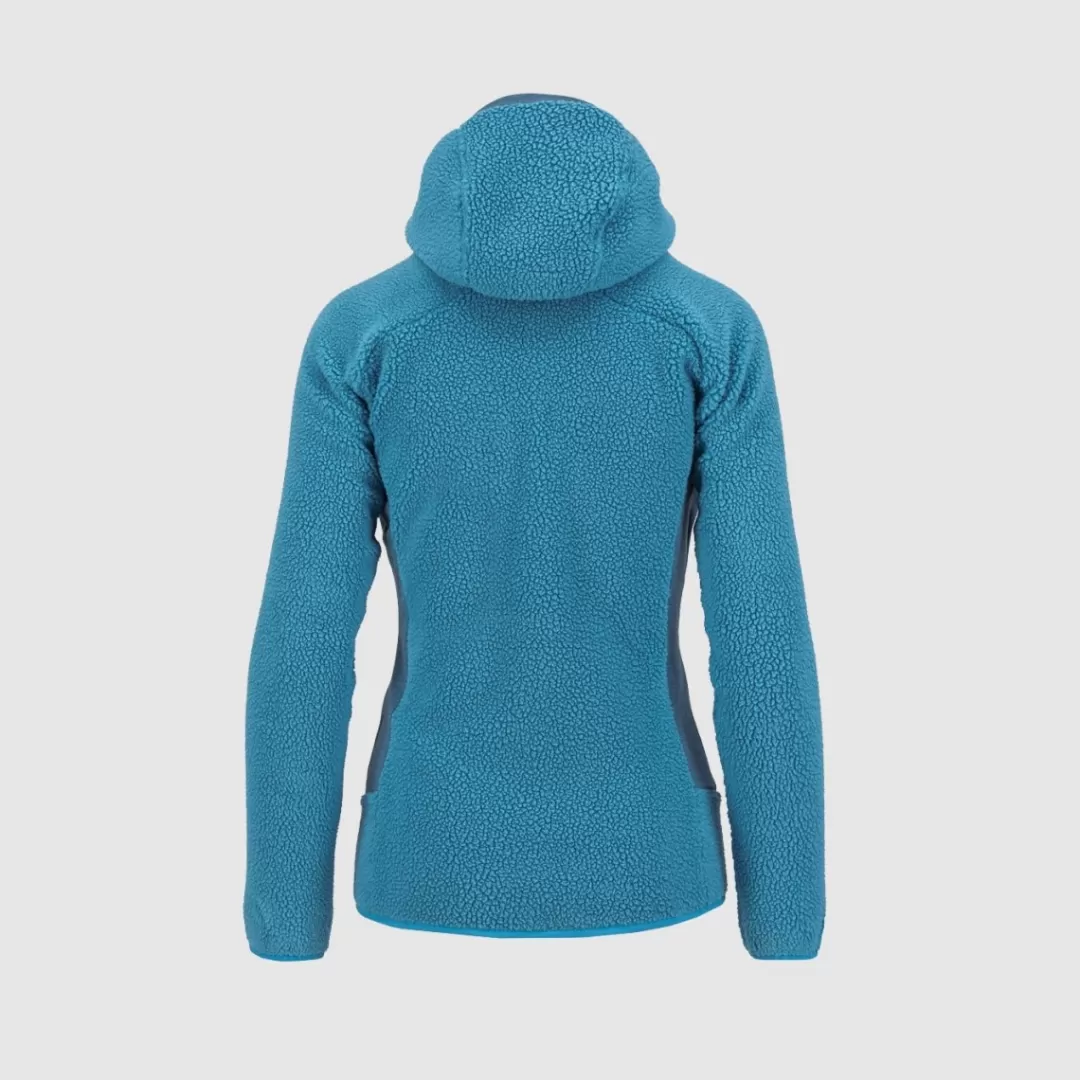 Karpos Winter | Ski Mountaineering | Mountaineering | Climbing | Hiking | Fleeces | 80'S HOODIE W FLEECE BLUE ATOLL