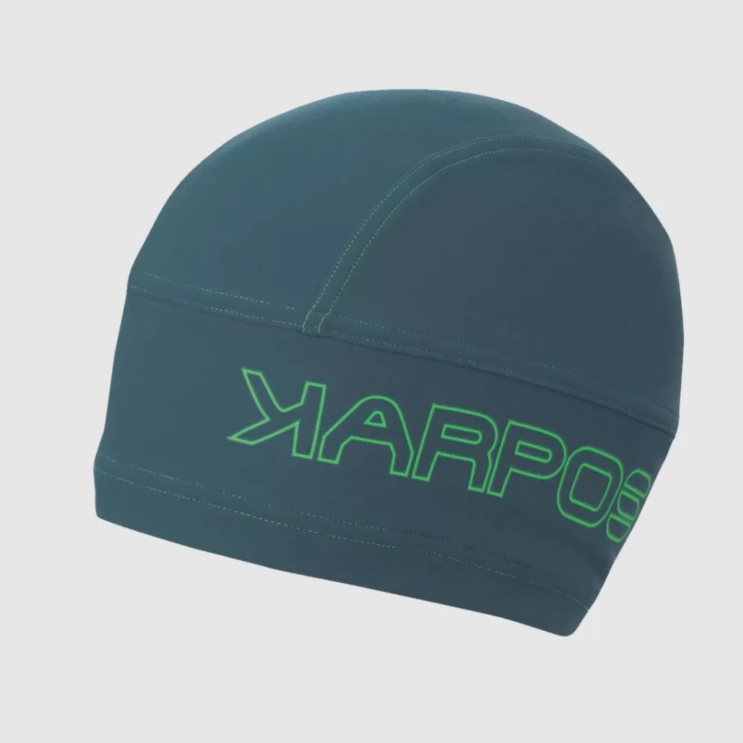 Karpos Winter | Skimo Touring | Skimo Dynamic | Ski Mountaineering | Mountaineering | Mountain Biking | Trail Running | Hiking | Headwear | ALAGNA CAP DARL SLATE/BLUE ATOLL