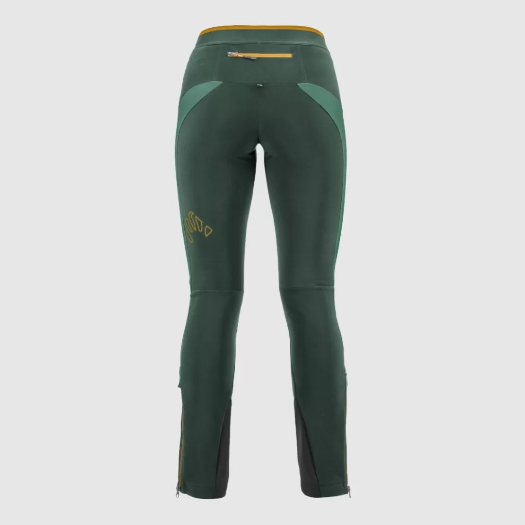 Karpos Winter | Skimo Dynamic | Ski Mountaineering | Pants | ALAGNA EVO W PANTS JUNGLE GREEN/FROSTY S.