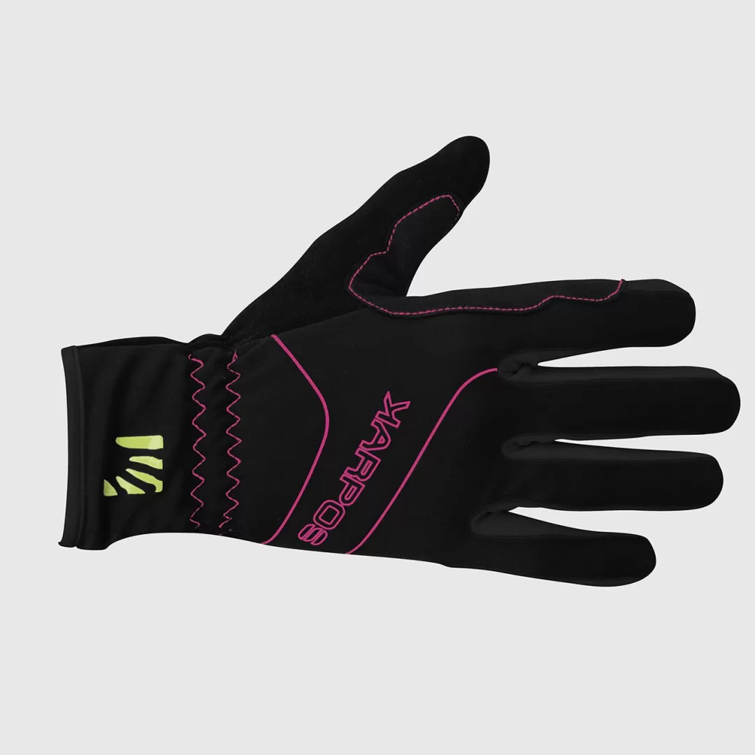 Karpos Winter | Skimo Touring | Skimo Dynamic | Ski Mountaineering | Hiking | Gloves | ALAGNA GLOVE BLACK/CABARET