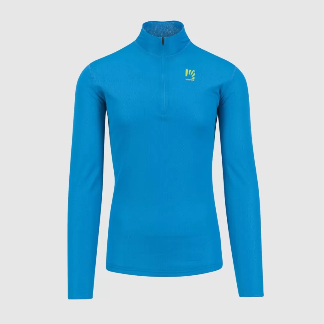 Karpos Winter | Mountain Biking | ALAGNA HALF ZIP LIGHT FLEECE BLUE JEWEL