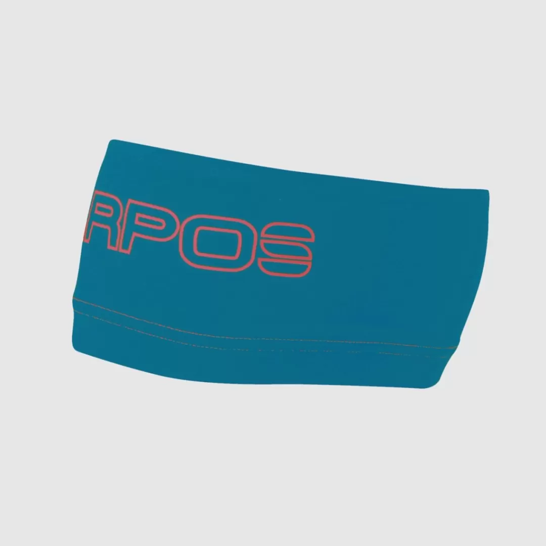 Karpos Winter | Skimo Touring | Skimo Dynamic | Ski Mountaineering | Mountaineering | Mountain Biking | Climbing | Trail Running | Hiking | Headwear | ALAGNA HEADBAND BLUE JEWEL/GRENADINE