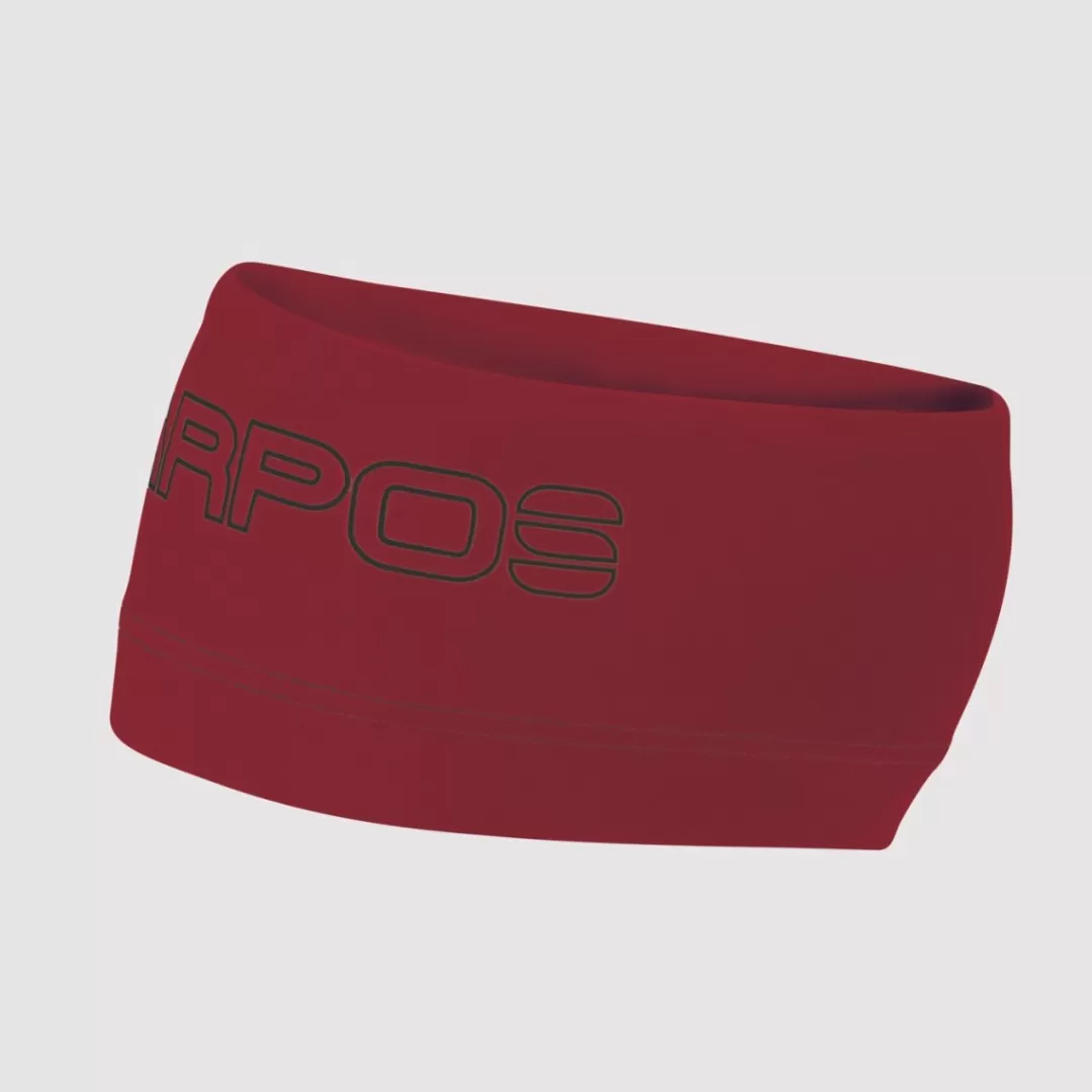 Karpos Winter | Skimo Touring | Skimo Dynamic | Ski Mountaineering | Mountaineering | Mountain Biking | Climbing | Trail Running | Hiking | Headwear | ALAGNA HEADBAND JESTER RED/INDIA INK