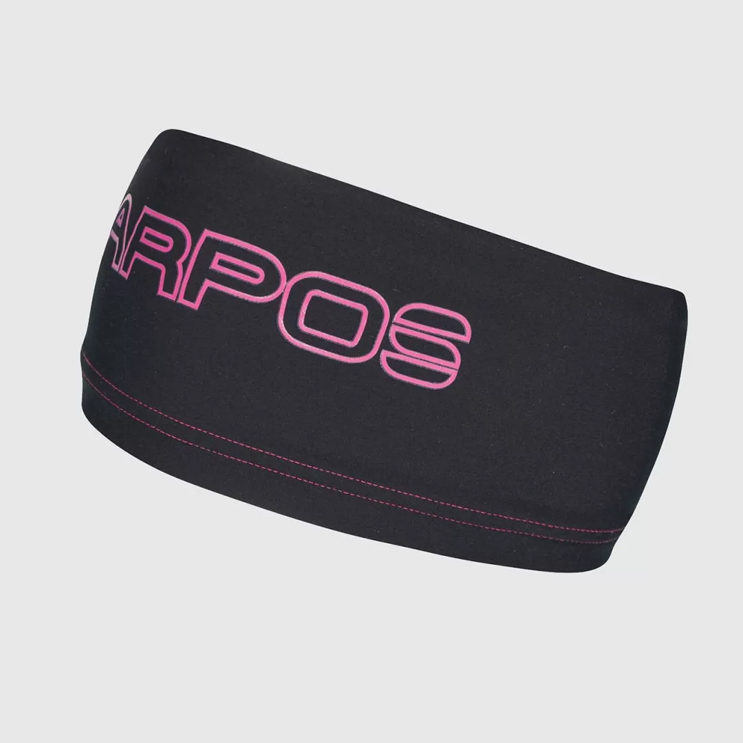 Karpos Winter | Skimo Touring | Skimo Dynamic | Ski Mountaineering | Mountaineering | Mountain Biking | Climbing | Trail Running | Hiking | Headwear | ALAGNA HEADBAND BLACK/CABARET