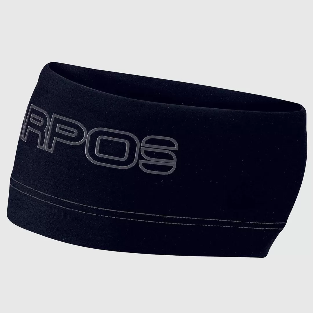 Karpos Winter | Skimo Touring | Skimo Dynamic | Ski Mountaineering | Mountaineering | Mountain Biking | Climbing | Trail Running | Hiking | Headwear | ALAGNA HEADBAND BLACK DARK GREY