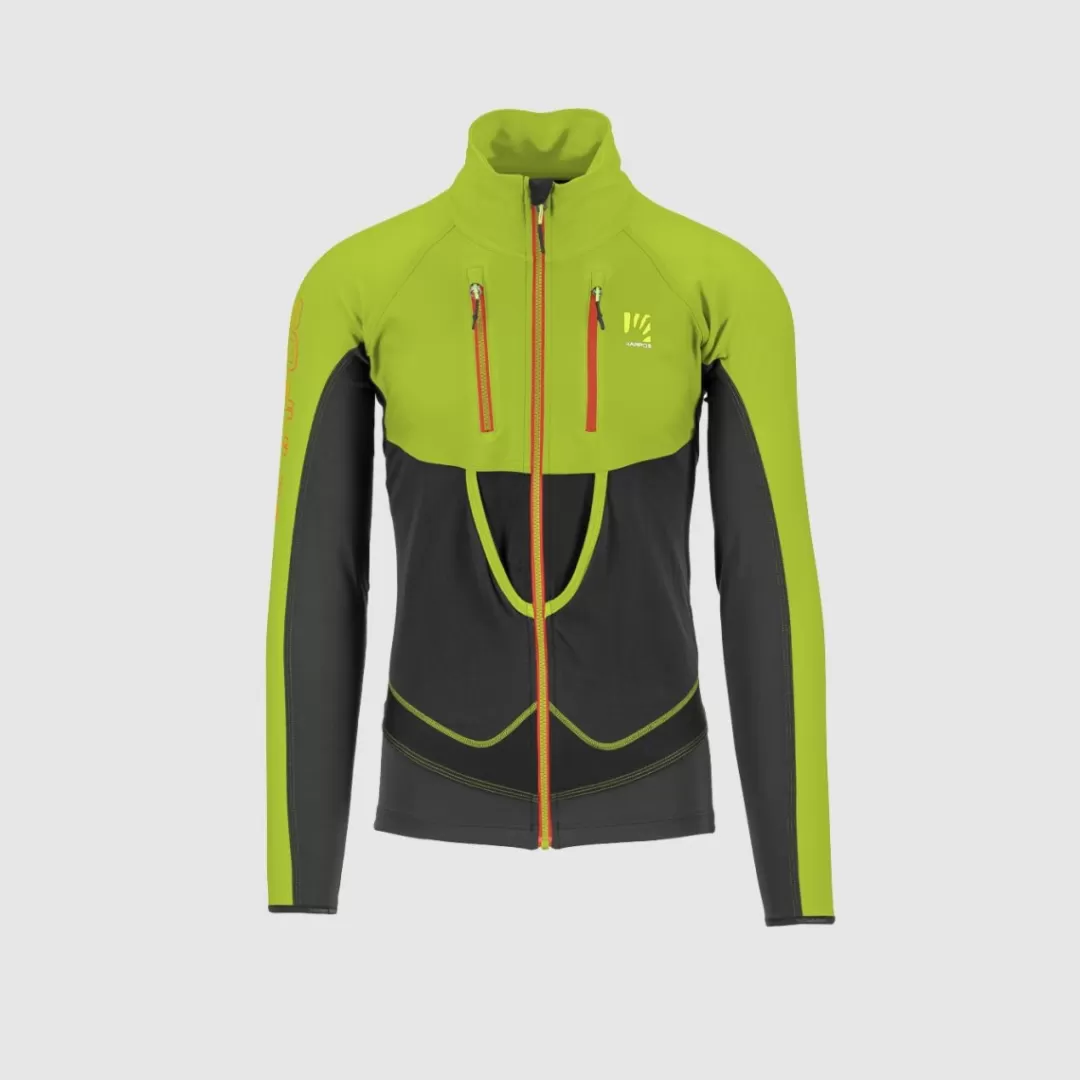 Karpos Winter | Skimo Dynamic | Ski Mountaineering | Jackets & Vests | ALAGNA LITE JACKET BLACK/LIME GREEN