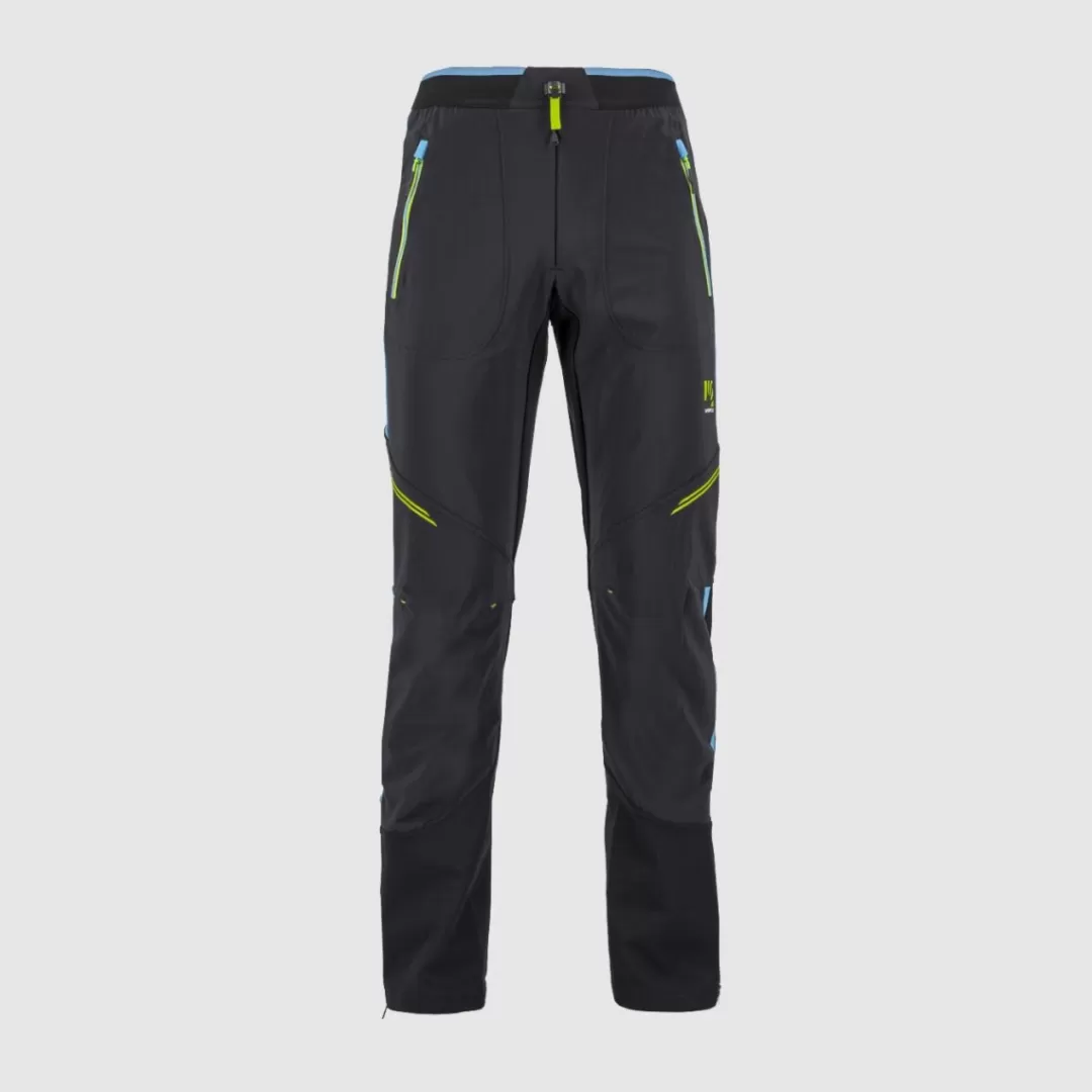 Karpos Winter | Skimo Dynamic | Ski Mountaineering | Pants | ALAGNA PLUS EVO PANTS BLACK/BLUE JEWEL