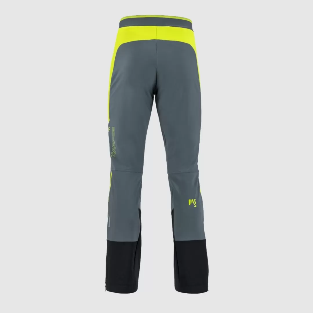 Karpos Winter | Skimo Dynamic | Ski Mountaineering | Pants | ALAGNA PLUS EVO PANTS DARK SLATE/LIME GREEN