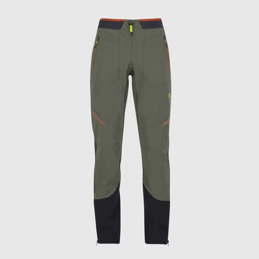 Karpos Winter | Skimo Dynamic | Ski Mountaineering | Pants | ALAGNA PLUS EVO PANTS THYME/SPICY ORANGE