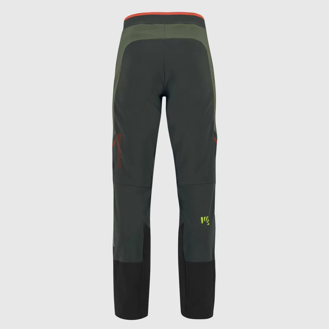 Karpos Winter | Skimo Dynamic | Ski Mountaineering | Pants | ALAGNA PLUS EVO PANTS BLACK SAND/SPICY ORANGE