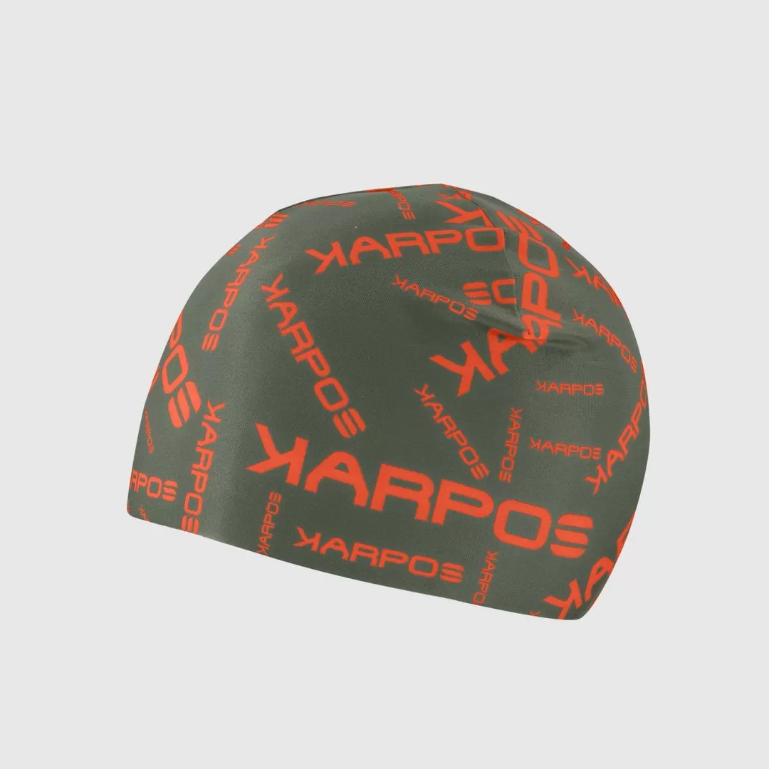 Karpos Winter | Skimo Touring | Skimo Dynamic | Ski Mountaineering | Mountaineering | Headwear | ALAGNA RACE CAP THYME/SPICY ORANGE