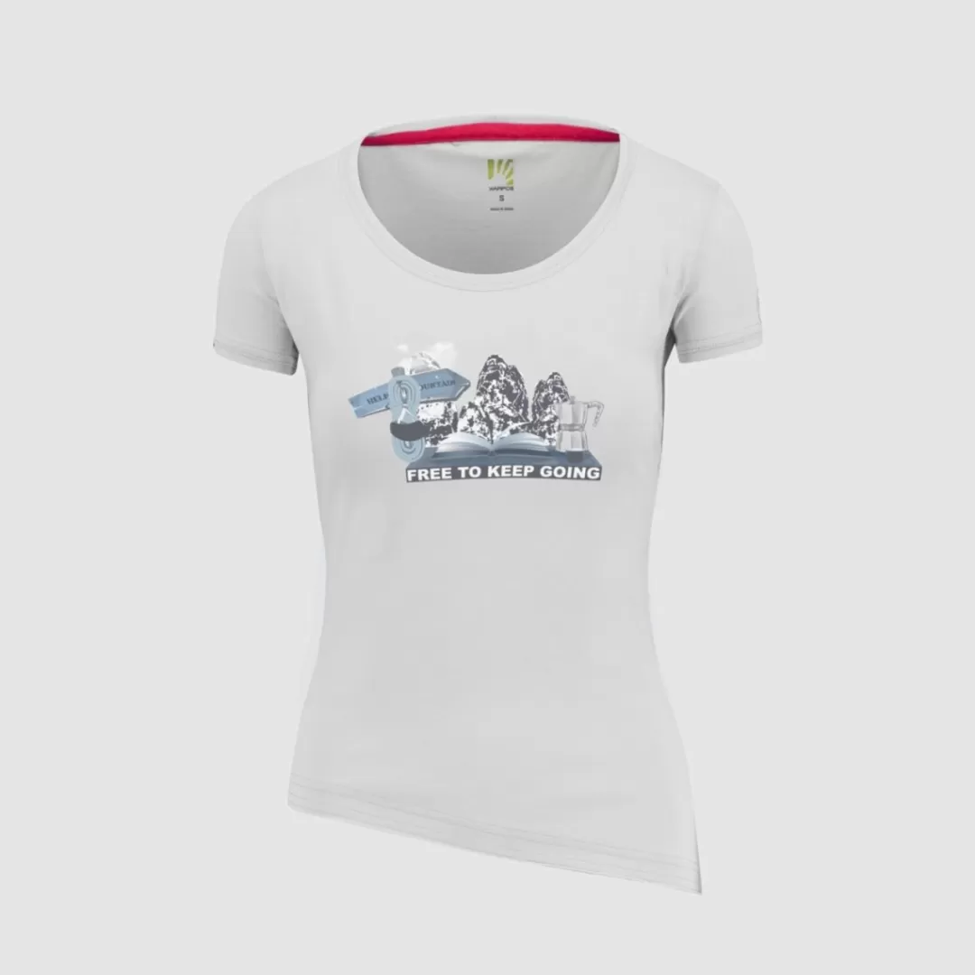 Karpos Lifestyle | Climbing | T-Shirts | ANEMONE EVO W T-SHIRT WHITE