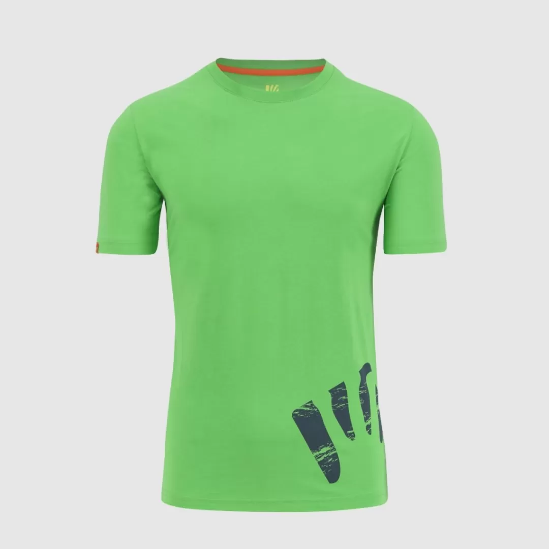 Karpos Lifestyle | Climbing | T-Shirts | ASTRO ALPINO T-SHIRT JASMINE GREEN