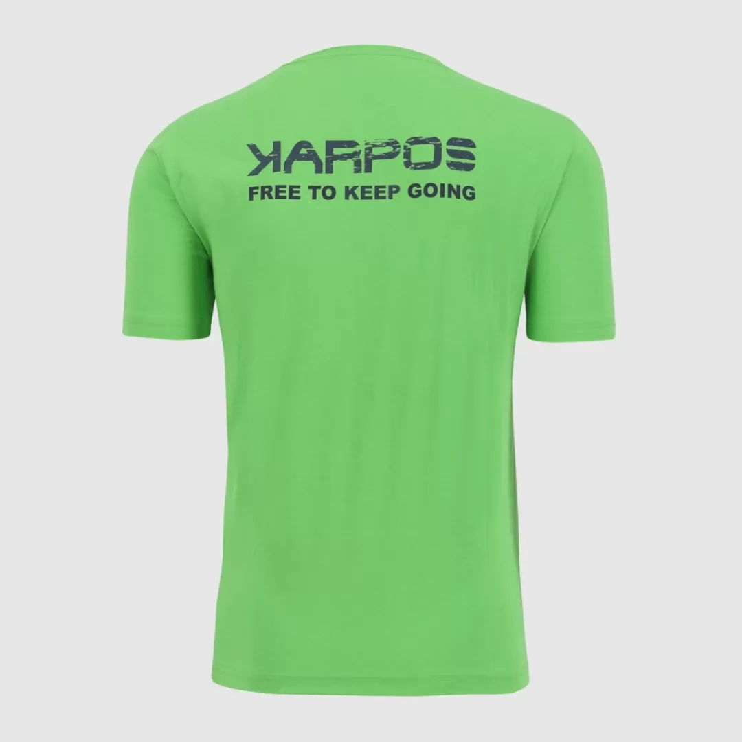 Karpos Lifestyle | Climbing | T-Shirts | ASTRO ALPINO T-SHIRT JASMINE GREEN