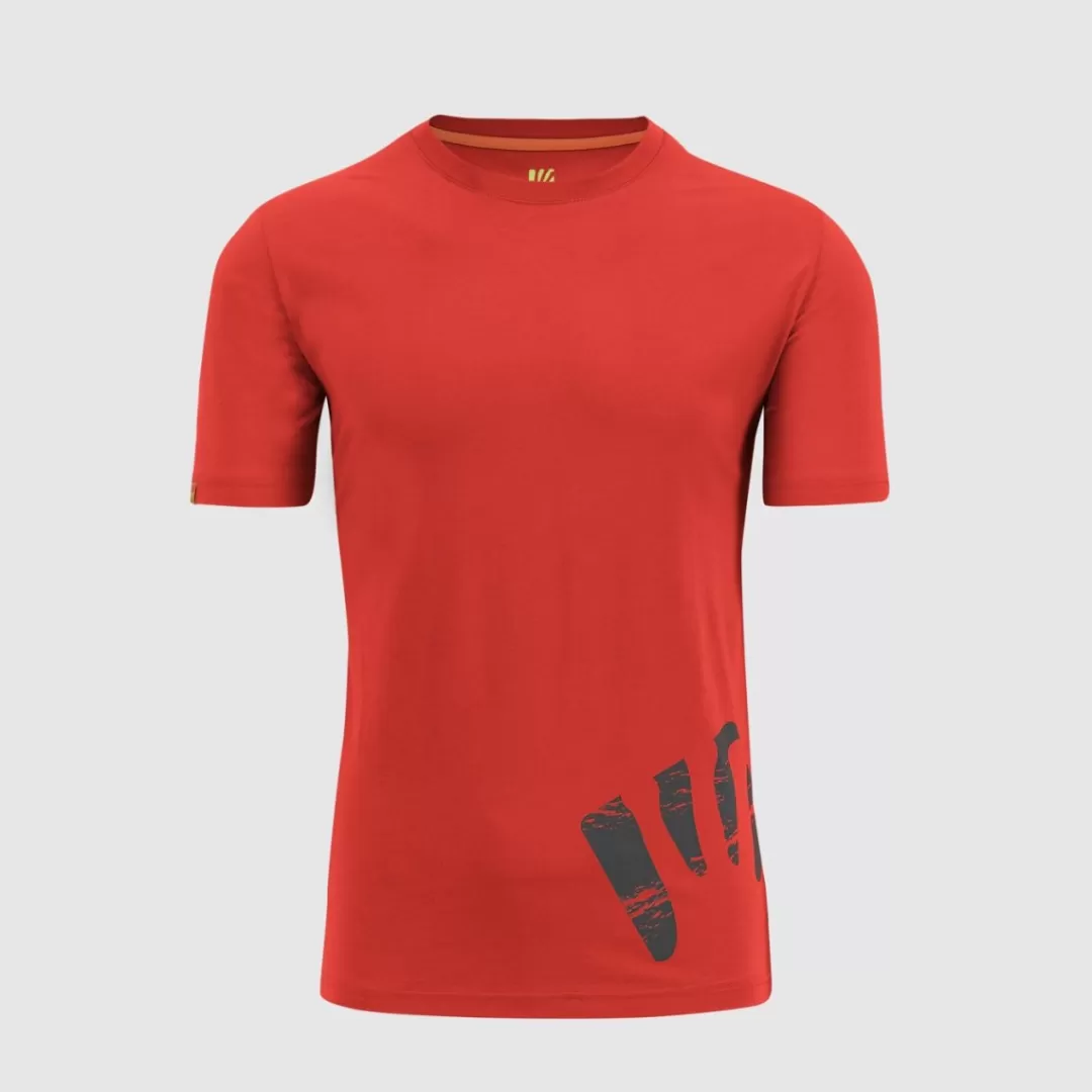 Karpos Lifestyle | Climbing | T-Shirts | ASTRO ALPINO T-SHIRT PAPRIKA