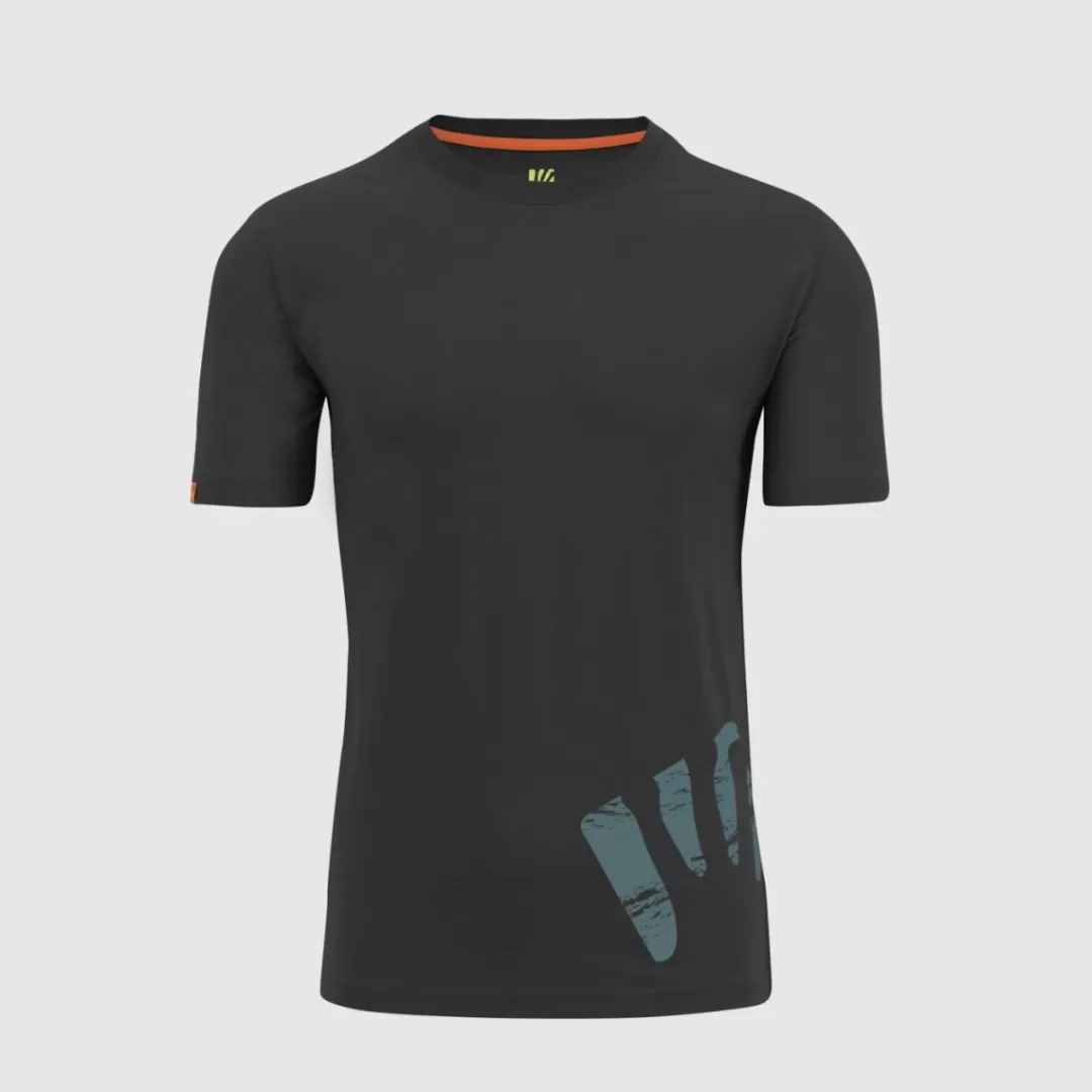 Karpos Lifestyle | Climbing | T-Shirts | ASTRO ALPINO T-SHIRT BLACK