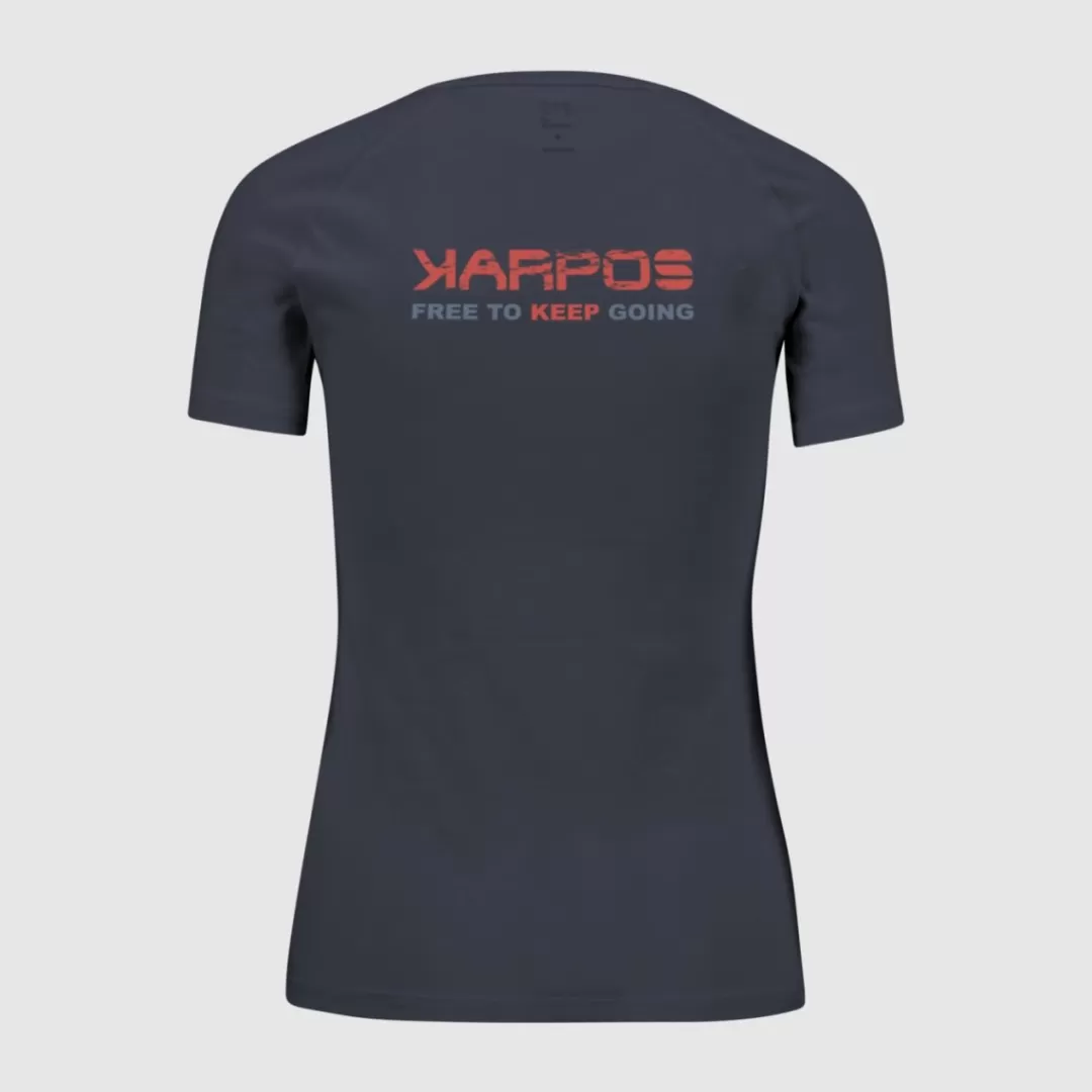 Karpos Lifestyle | Climbing | T-Shirts | ASTRO ALPINO W T-SHIRT OMBRE BLUE