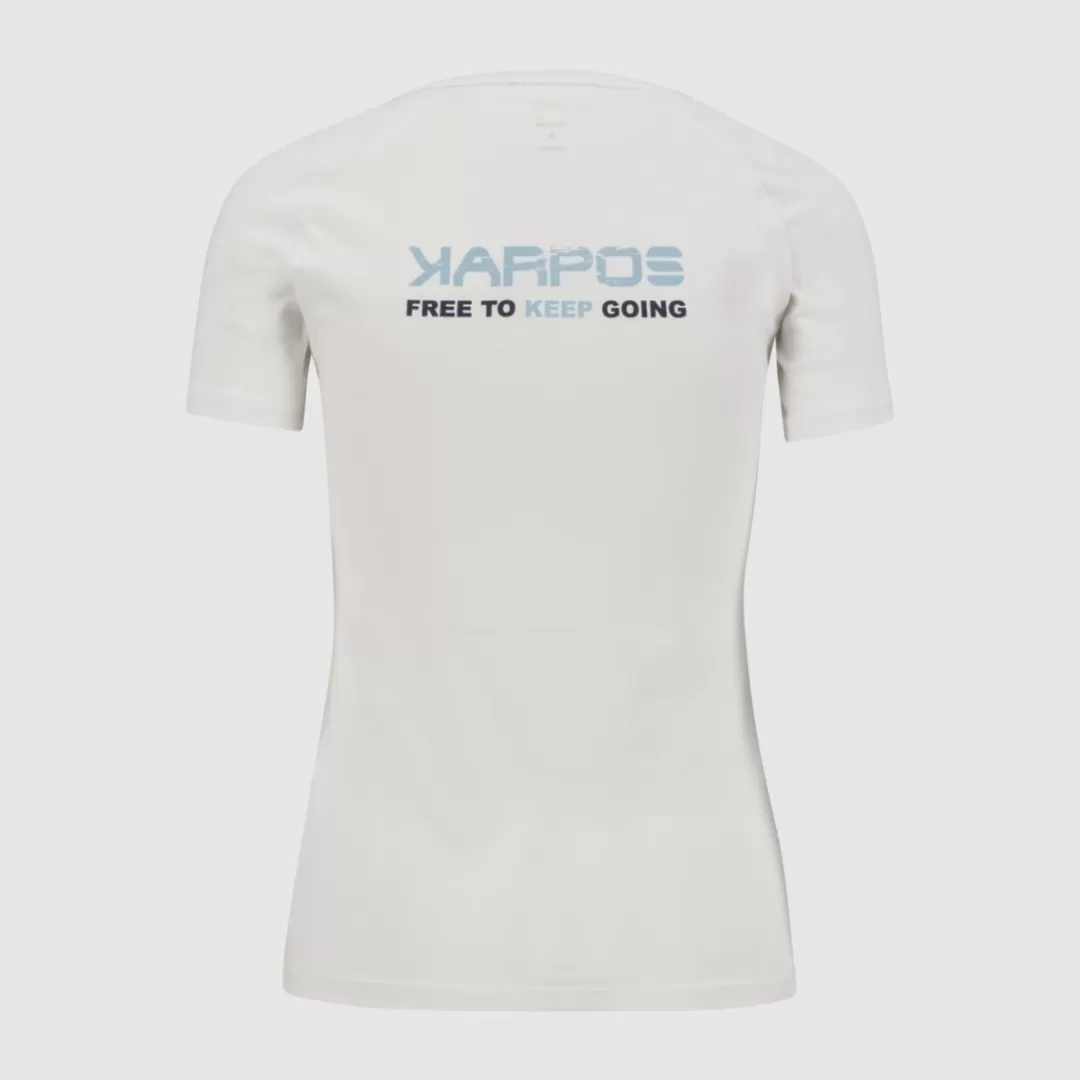 Karpos Lifestyle | Climbing | T-Shirts | ASTRO ALPINO W T-SHIRT WHITE