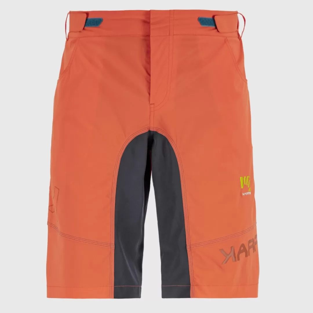 Karpos Mountain Biking | Shorts | BALLISTIC EVO SHORTS TANGERINE T./OUTER SPACE/MOROC