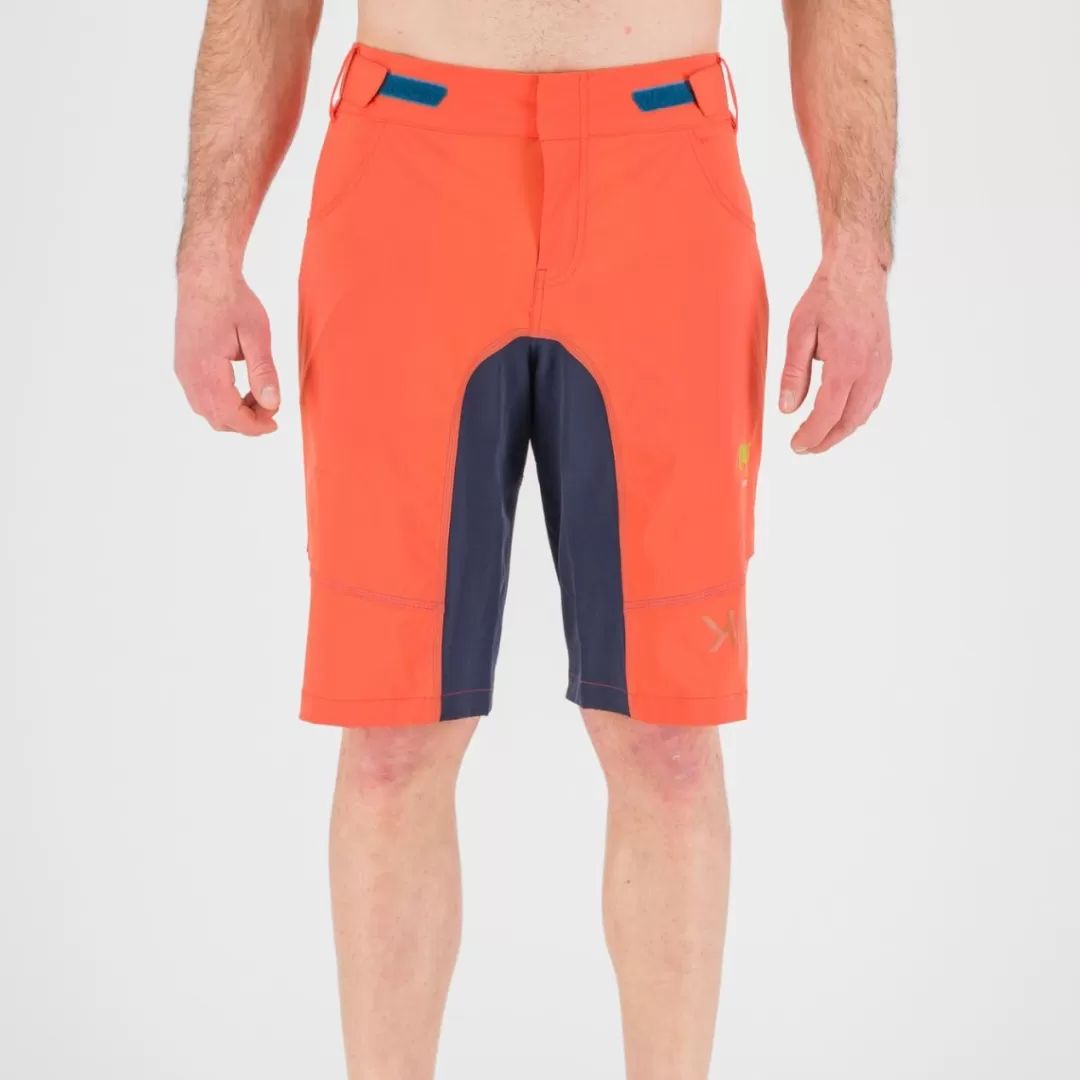 Karpos Mountain Biking | Shorts | BALLISTIC EVO SHORTS TANGERINE T./OUTER SPACE/MOROC