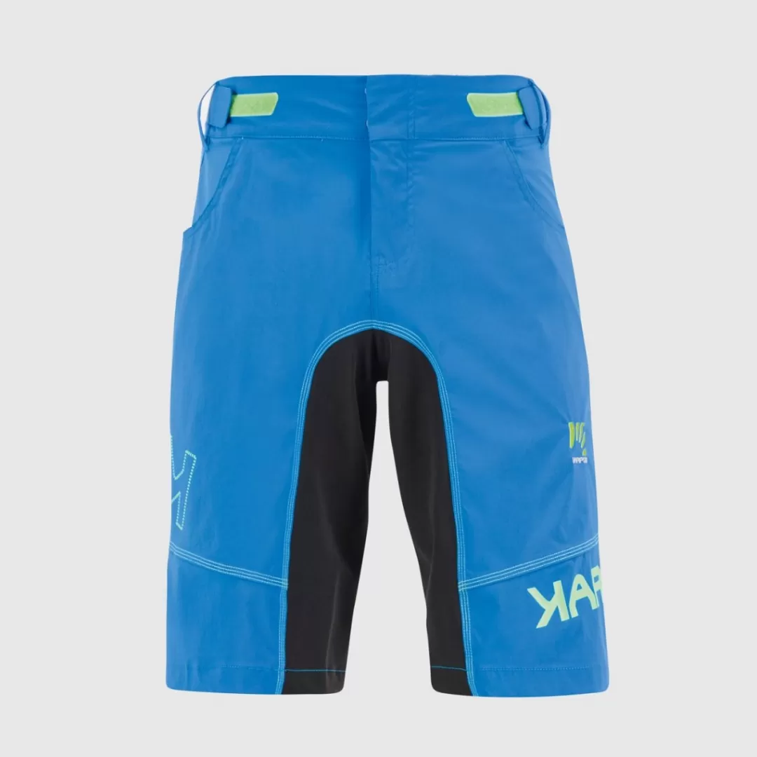 Karpos Mountain Biking | Shorts | BALLISTIC EVO SHORTS INDIGO B./BLACK/GREEN FLUO