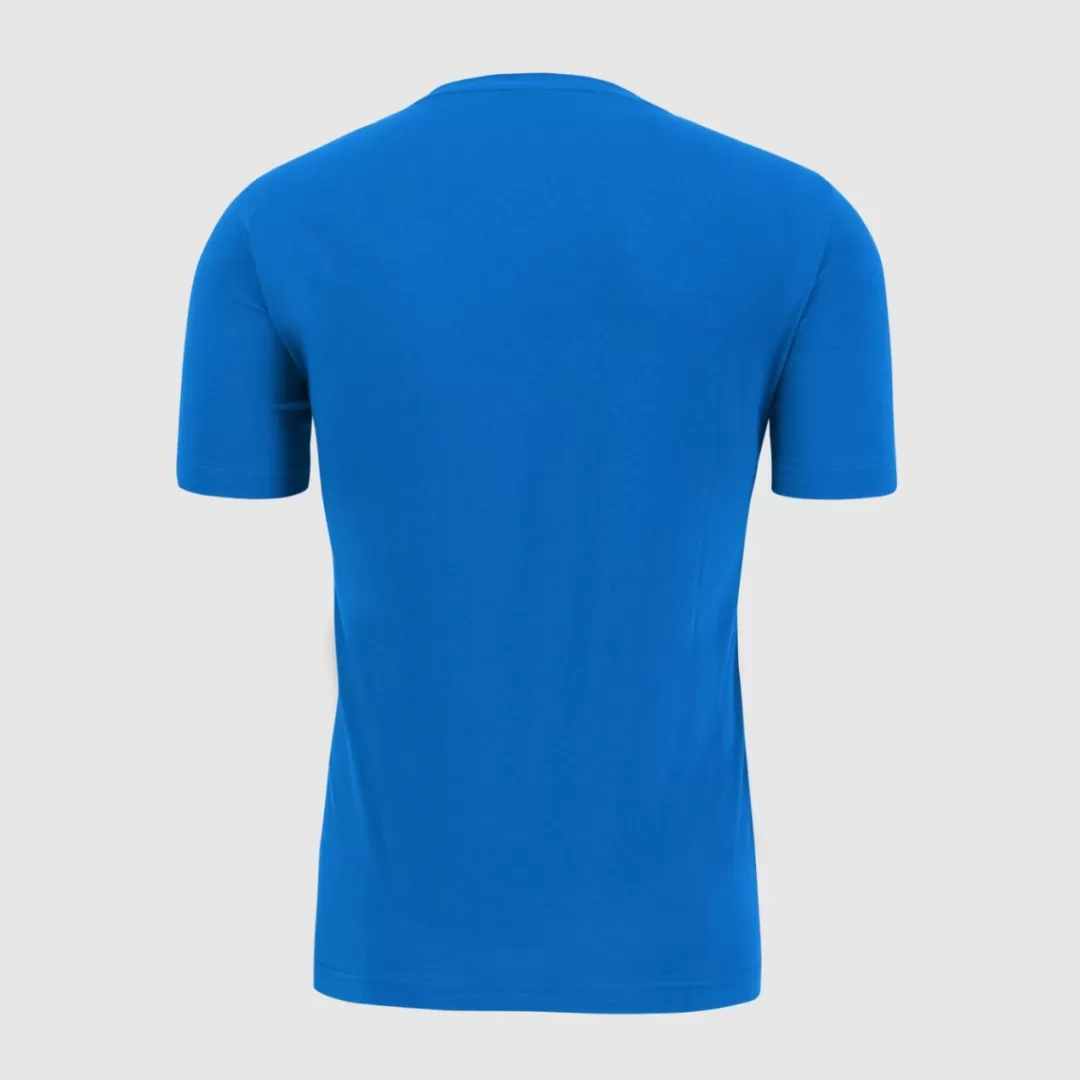 Karpos Lifestyle | Climbing | T-Shirts | BOTTON D'ORO T-SHIRT INDIGO BUNTING