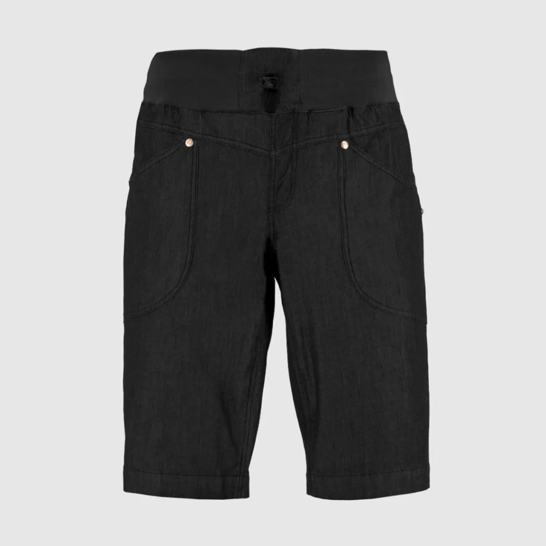 Karpos Lifestyle | Climbing | Shorts | CASTEGNER LIGHT JEANS BERMUDA BLACK