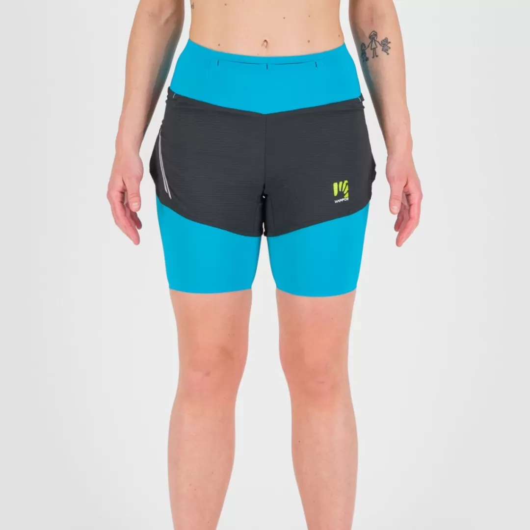 Karpos Trail Running | Shorts | CENGIA W SHORT BLUEBIRD/BLACK