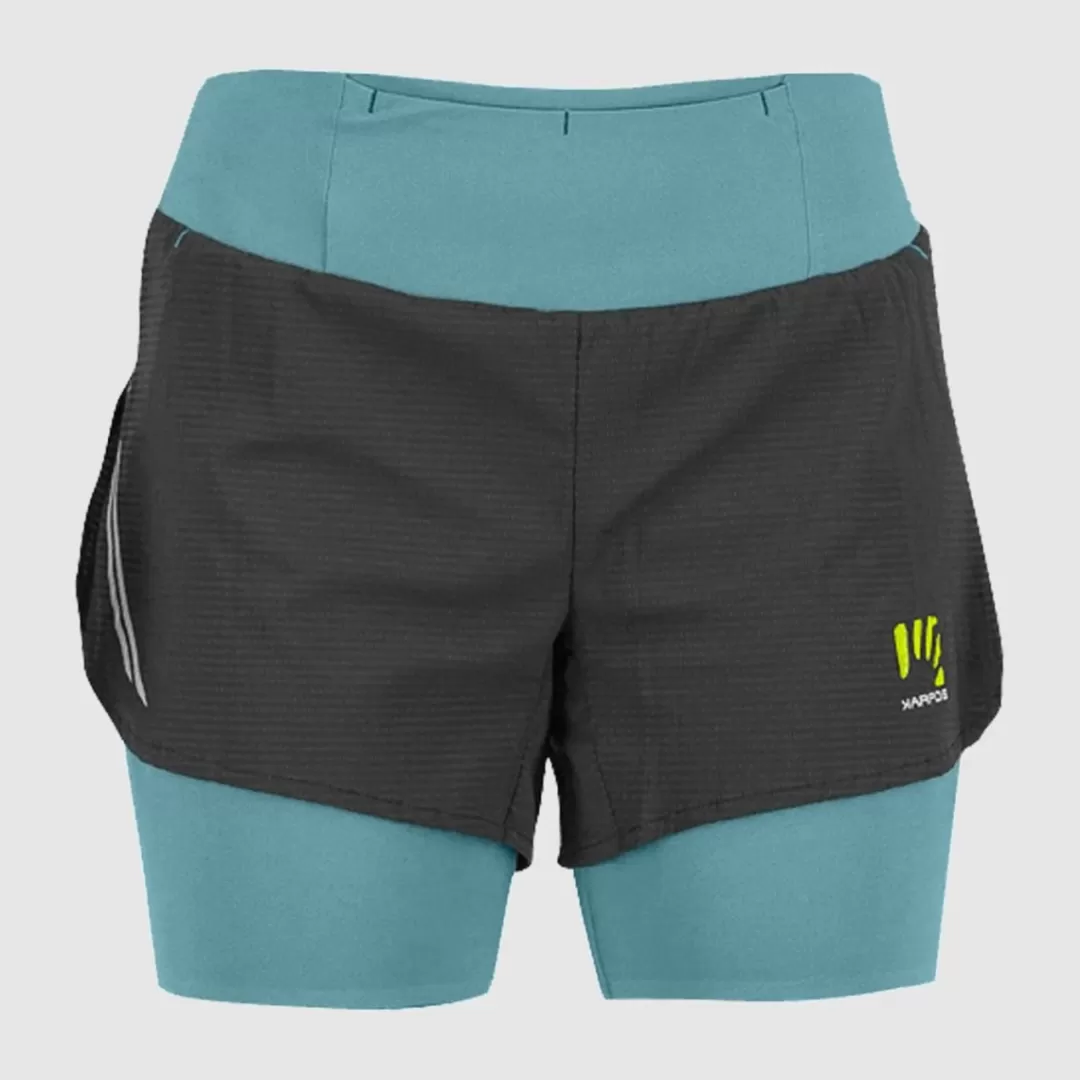 Karpos Trail Running | Shorts | CENGIA W SHORT ADRIATIC BLUE/BLACK