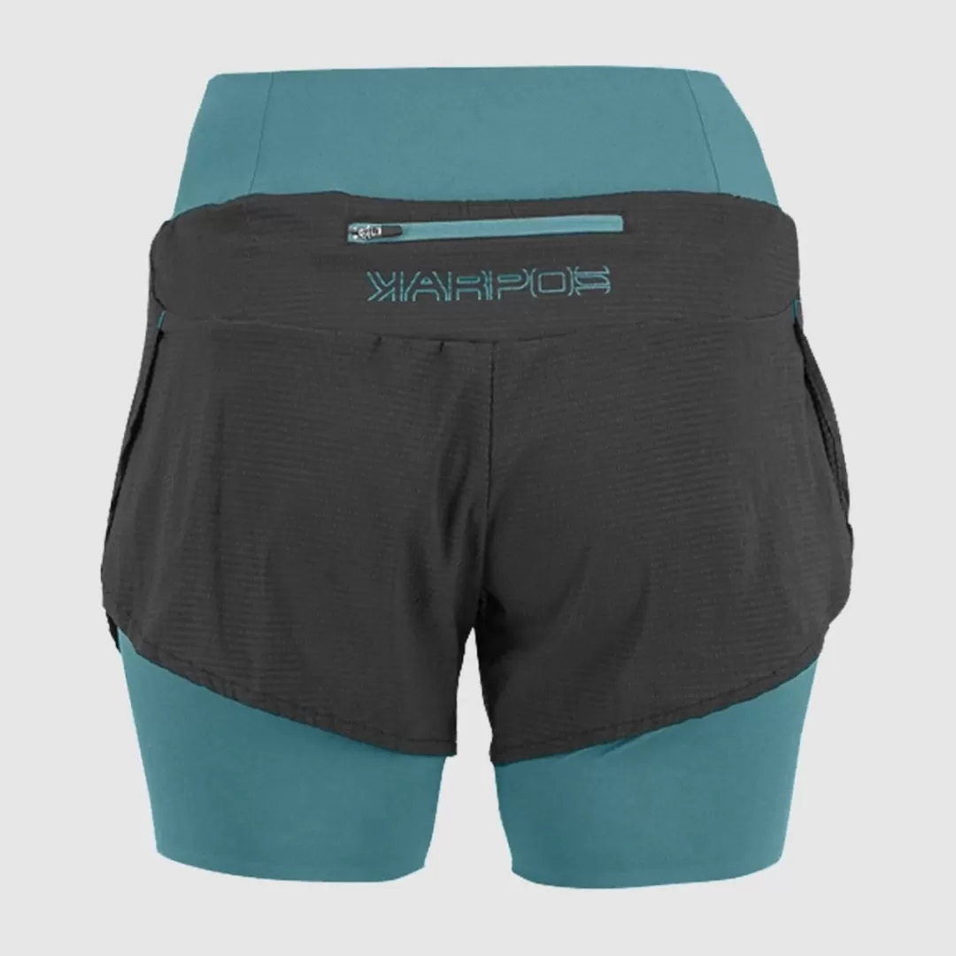 Karpos Trail Running | Shorts | CENGIA W SHORT ADRIATIC BLUE/BLACK