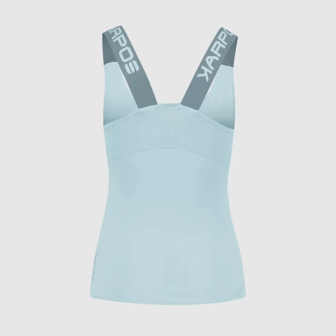 Karpos Trail Running | Hiking | T-Shirts | CENGIA W TANK AQUAMARINE/SPRING LAKE