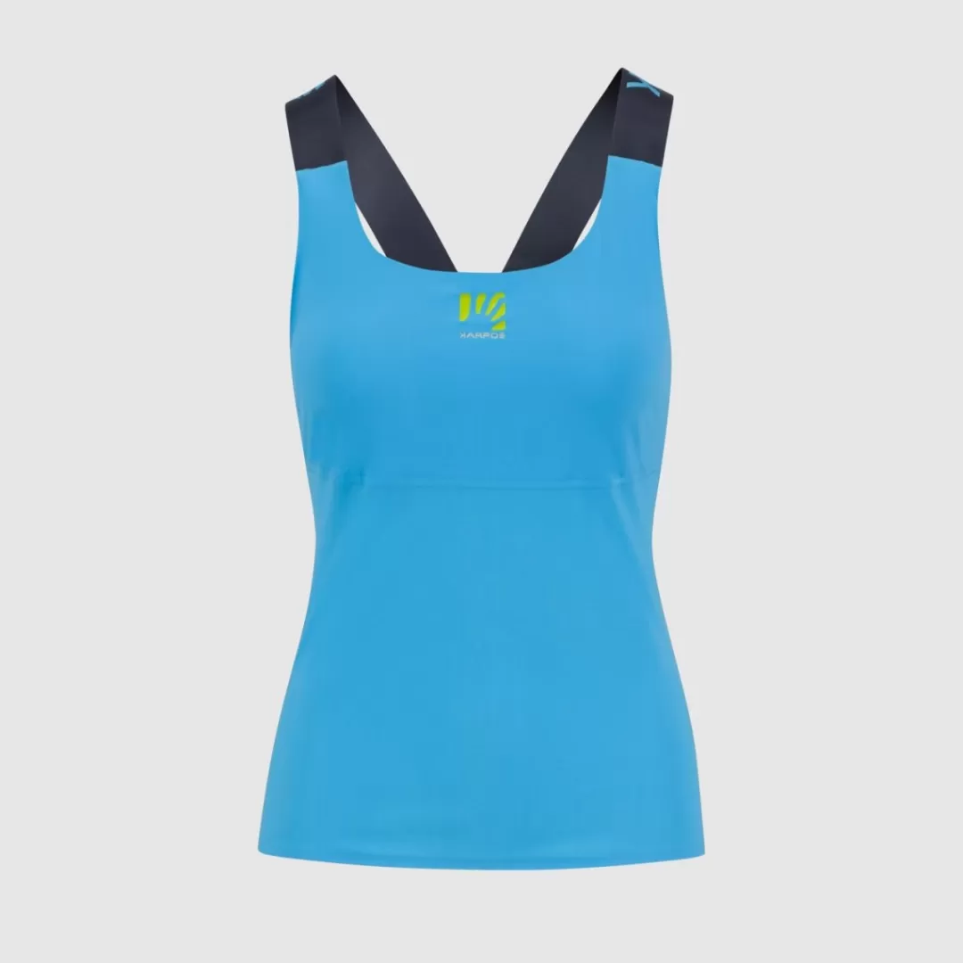 Karpos Trail Running | Hiking | T-Shirts | CENGIA W TANK BLUE ATOLL/SKY CAPTAIN