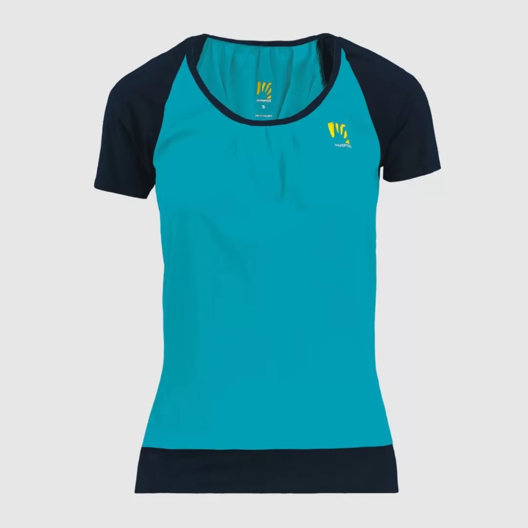 Karpos Trail Running | T-Shirts | CENGIA W T-SHIRT BLUE ATOLL/SKY CAPTAIN