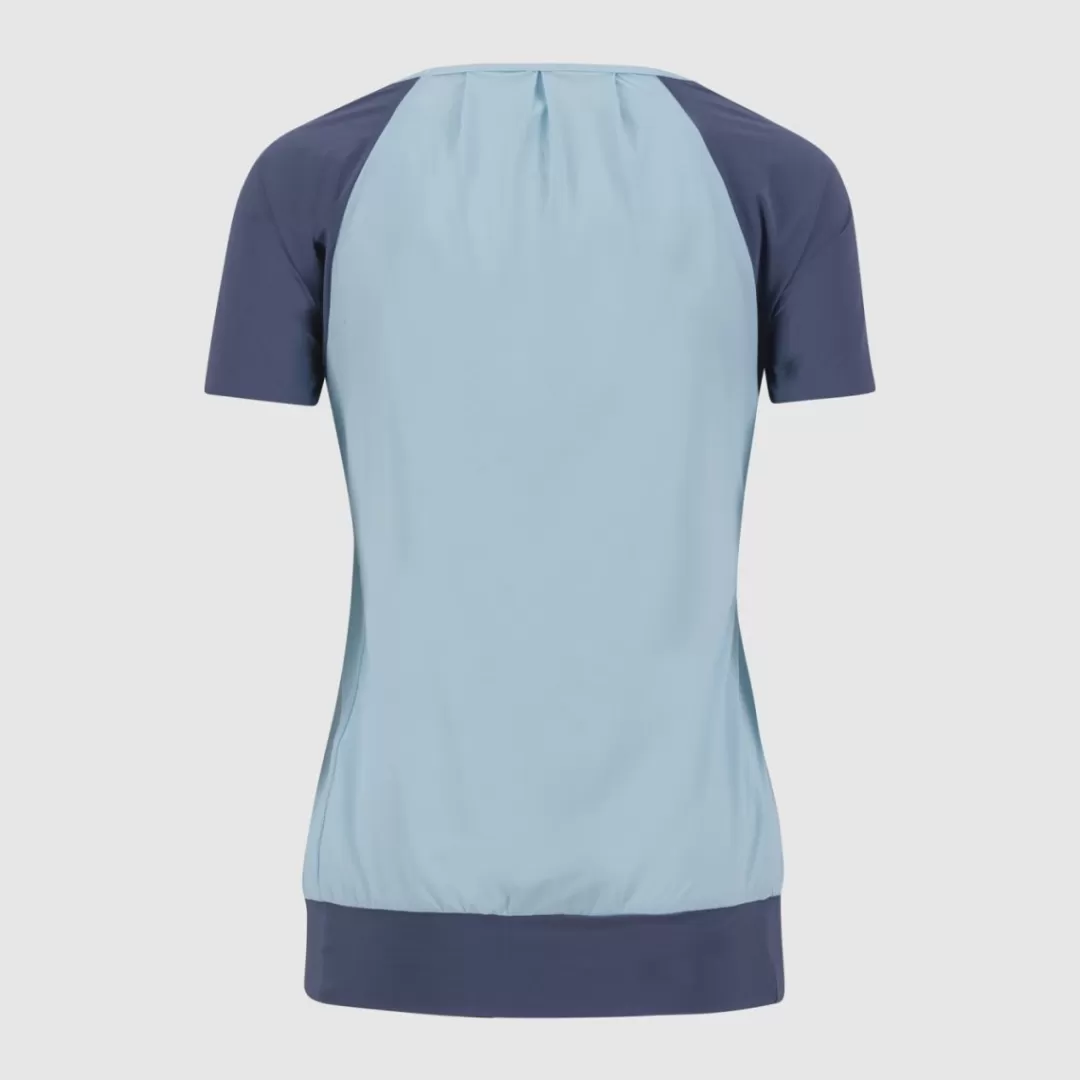 Karpos Trail Running | T-Shirts | CENGIA W T-SHIRT AQUAMARINE/VINTAGE INDIGO