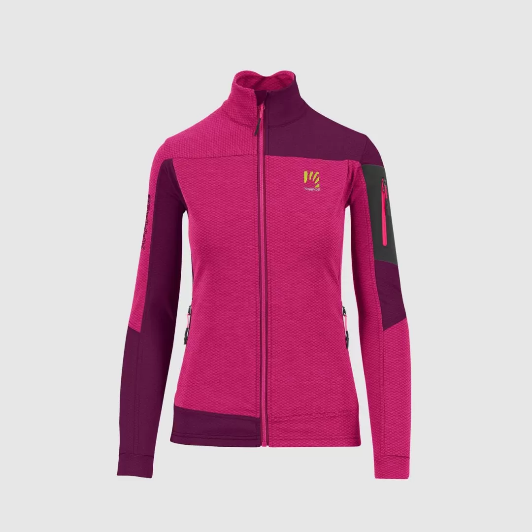 Karpos Skimo Touring | Ski Mountaineering | Mountaineering | Fleeces | CHERZ W FLEECE PINK/BOYSENBERRY