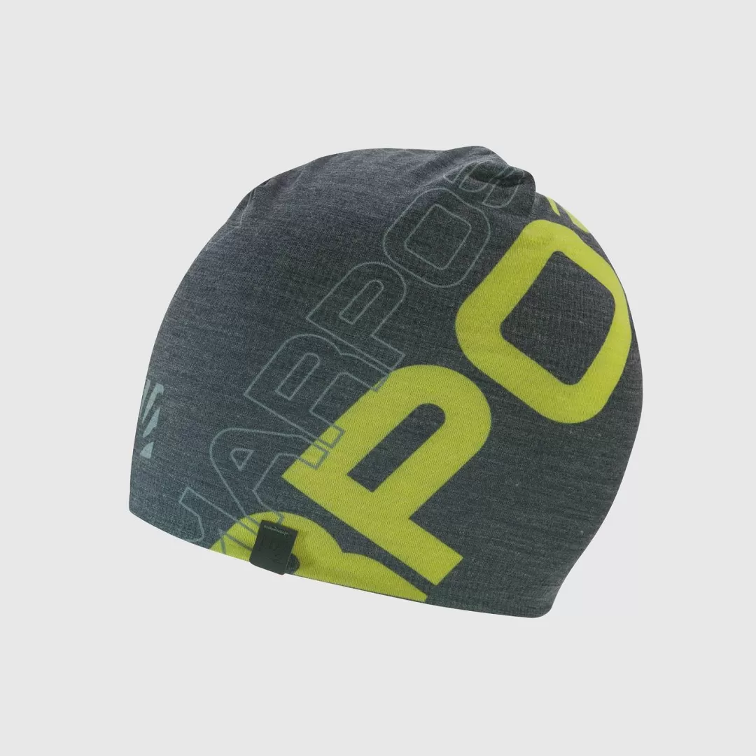 Karpos Winter | Climbing | Hiking | Headwear | COPPOLO MERINO CAP FOREST/KIWI COLADA