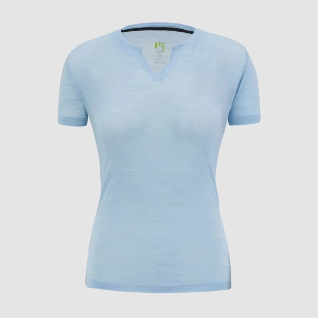 Karpos Lifestyle | Climbing | Hiking | T-Shirts | COPPOLO MERINO W T-SHIRT AQUAMARINE