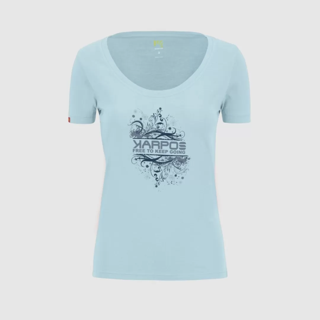 Karpos Winter | Lifestyle | Climbing | T-Shirts | CROCUS W T-SHIRT AQUAMARINE