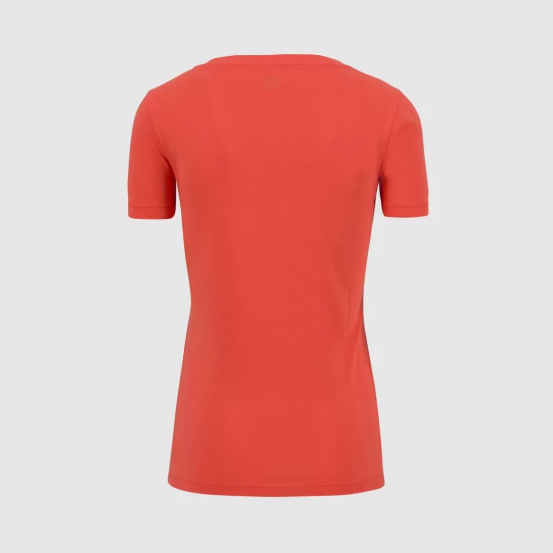 Karpos Winter | Lifestyle | Climbing | T-Shirts | CROCUS W T-SHIRT HOT CORAL