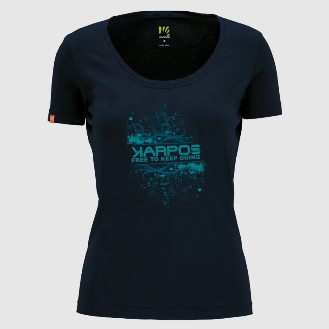 Karpos Winter | Lifestyle | Climbing | T-Shirts | CROCUS W T-SHIRT SKY CAPTAIN