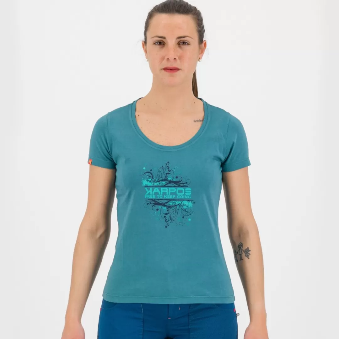 Karpos Winter | Lifestyle | Climbing | T-Shirts | CROCUS W T-SHIRT HYDRO