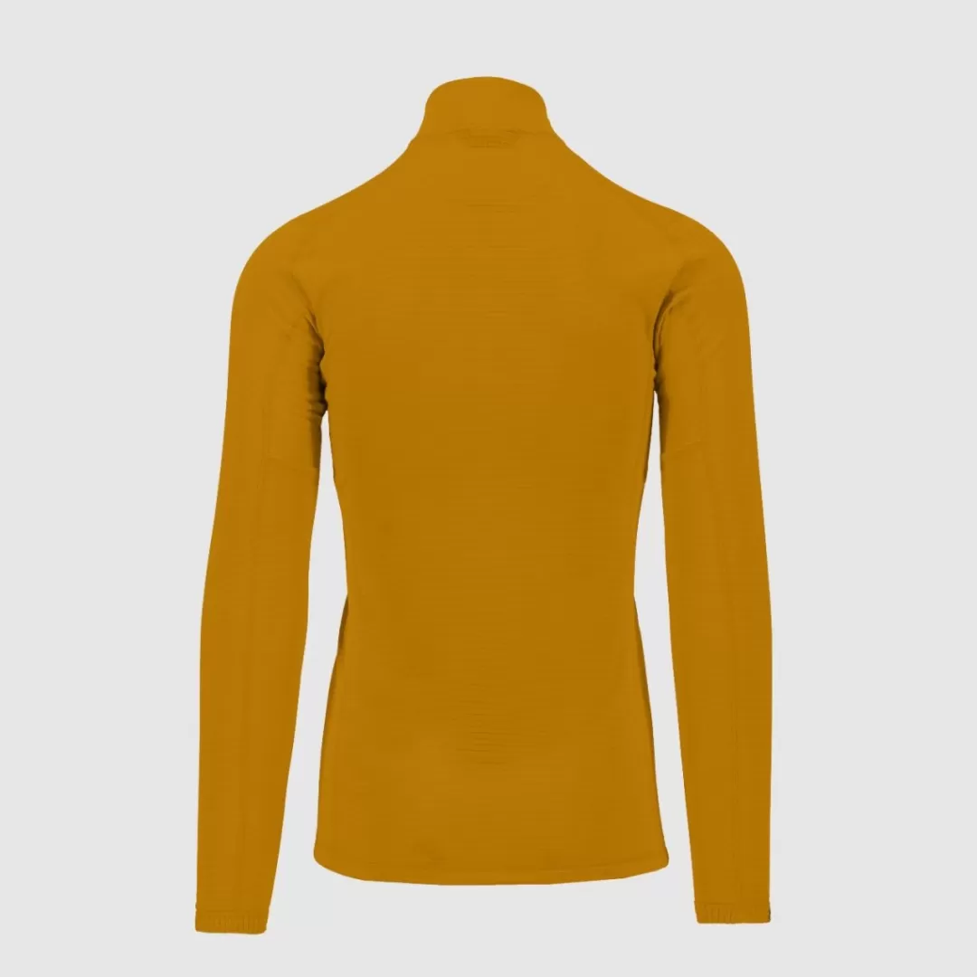 Karpos Winter | Ski Mountaineering | Mountaineering | Mountain Biking | Climbing | Trail Running | Hiking | Fleeces | CRODA LIGHT HALF ZIP GOLD FLAKE