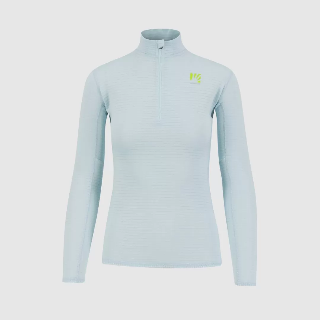 Karpos Winter | Ski Mountaineering | Mountaineering | Mountain Biking | Climbing | Trail Running | Hiking | Fleeces | CRODA LIGHT W HALF ZIP STRATOSPHERE