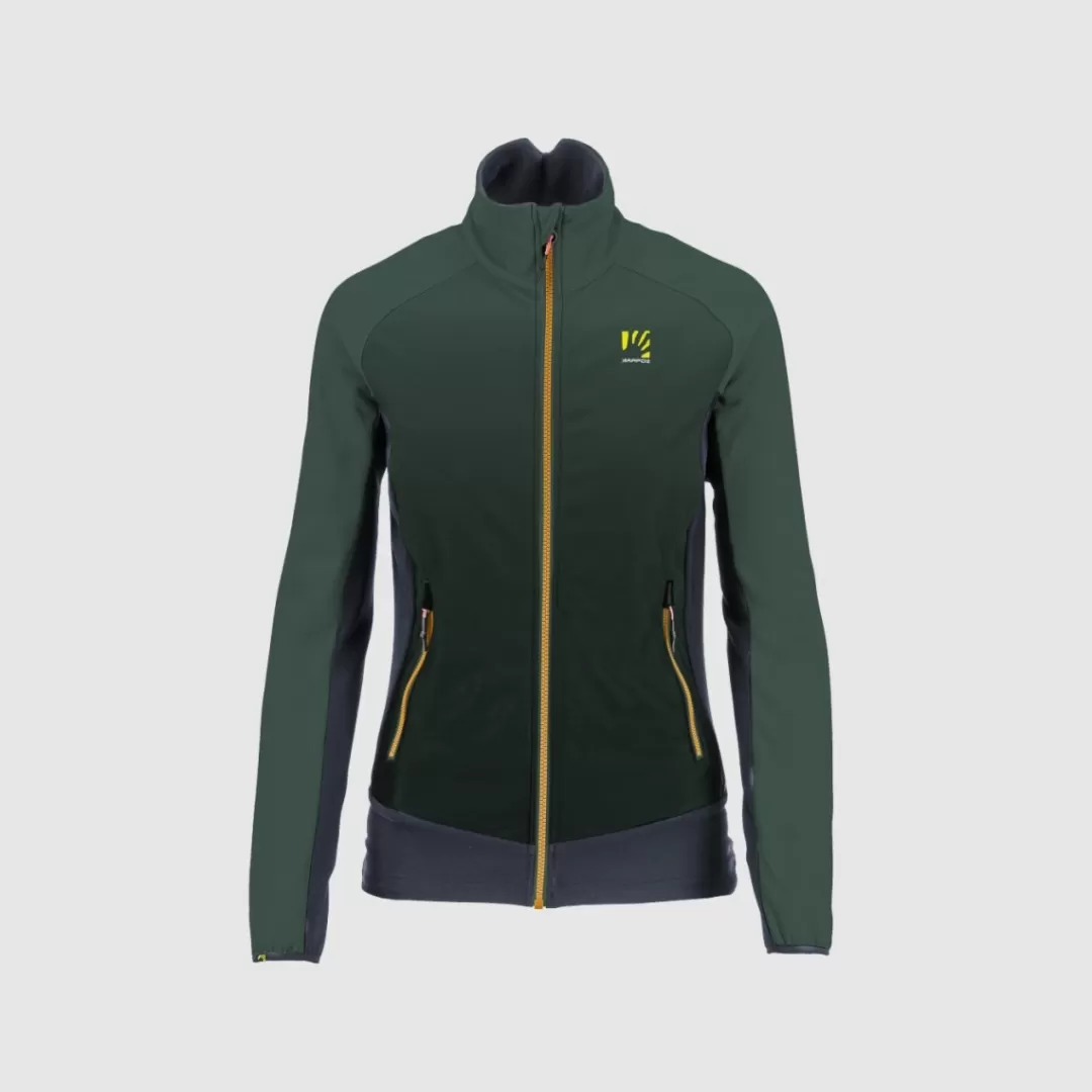 Karpos Winter | Hiking | Fleeces | CRODERES W FLEECE INDIA INK/JUNGLE GREEN