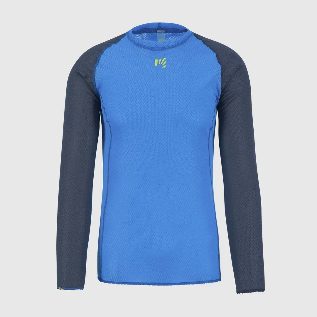 Karpos Winter | Skimo Touring | Ski Mountaineering | Mountaineering | Climbing | Trail Running | Baselayer | DINAMICO OCTA JERSEY LS DIVA BLUE/MIDNIGHT