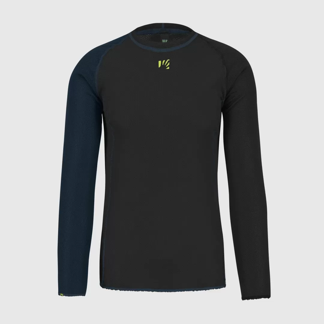 Karpos Winter | Skimo Touring | Ski Mountaineering | Mountaineering | Climbing | Trail Running | Baselayer | DINAMICO OCTA JERSEY LS BLACK/MIDNIGHT