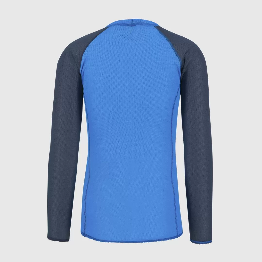 Karpos Winter | Skimo Touring | Ski Mountaineering | Mountaineering | Climbing | Trail Running | Baselayer | DINAMICO OCTA JERSEY LS DIVA BLUE/MIDNIGHT