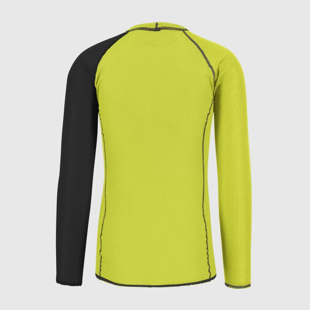 Karpos Winter | Skimo Touring | Ski Mountaineering | Mountaineering | Climbing | Trail Running | Baselayer | DINAMICO OCTA JERSEY LS KIWI COLADA/BLACK